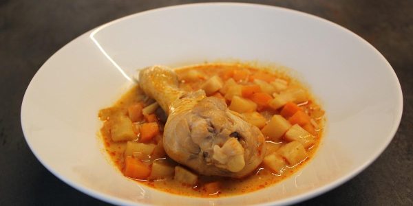 Soupe gisela, légumes et poulet